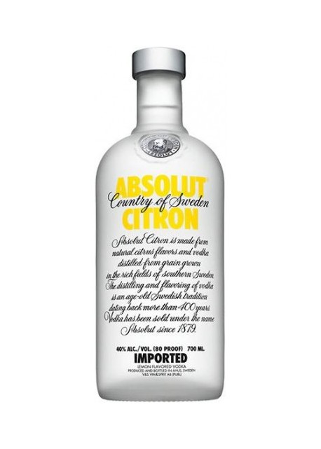 Vodka Absolut Limone 1 lt.