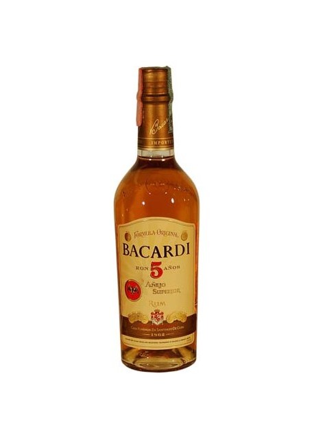 Rum Bacardi 5 anni 0,70 lt.