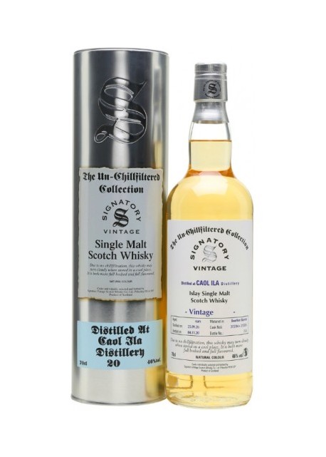 Whisky Caol Ila Single Malt 12 Anni Sel. Signatory Unfiltered 1990 0,70 lt.