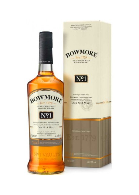 Whisky Bowmore Single Malt No°1 0,70 lt.