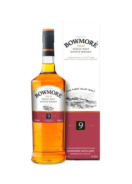 Whisky Bowmore 9 Anni Sherry Cask Matured 0,70 lt.