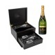 Champagne Moet & Chandon Grand Vintage 2003 con 4 Flutes 0,75 lt.
