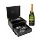 Champagne Moet & Chandon Grand Vintage 2003 con 4 Flutes 0,75 lt.