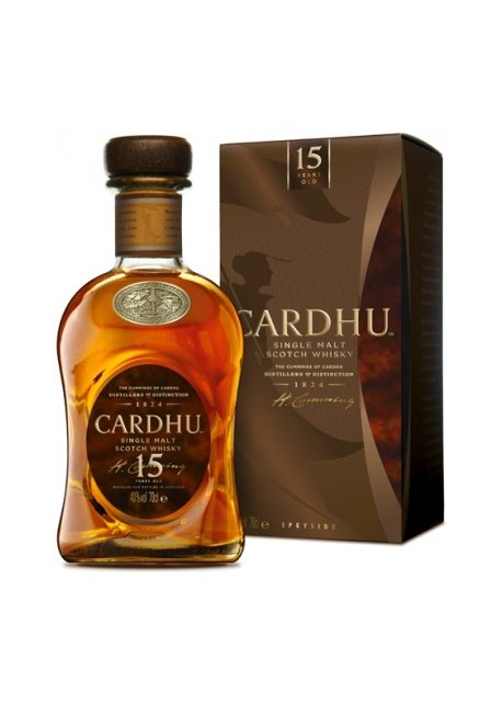Whisky Cardhu Single Malt 15 Anni 0,70 lt.
