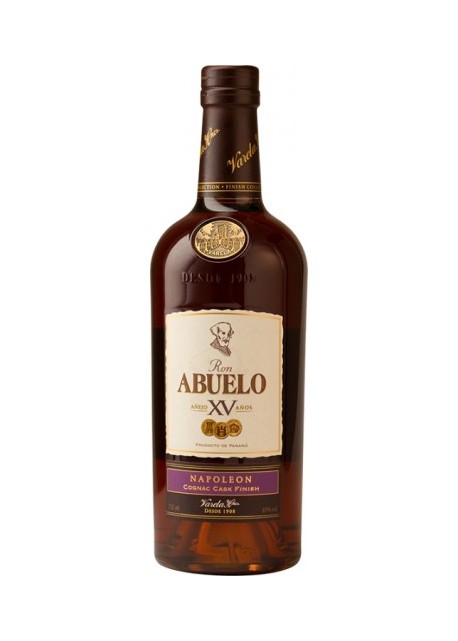 Rum Abuelo 15 Anni Napoleon Cognac Cask Finish 0,70 lt.