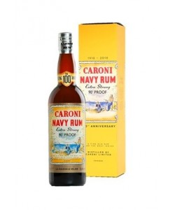 Rum Caroni Navy Rum Extra Strong 90° Proof 100th Anniversary 0,70 lt.