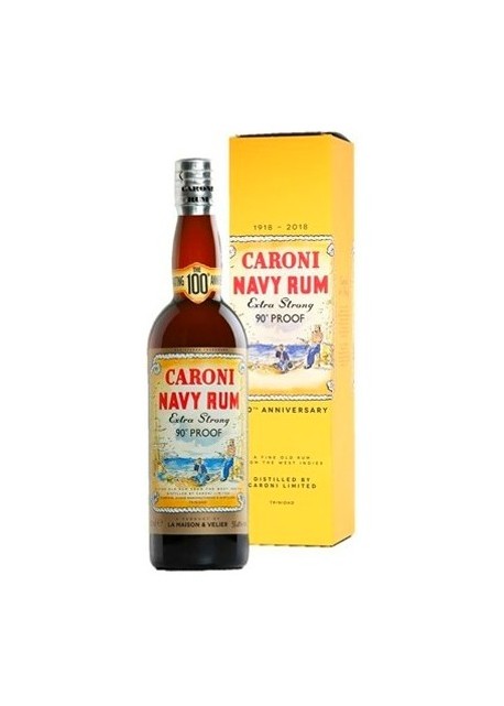 Rum Caroni Navy Rum Extra Strong 90° Proof 100th Anniversary 0,70 lt.