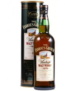 Whisky Famous Grouse Malt 12 anni 1989 0,70 lt.