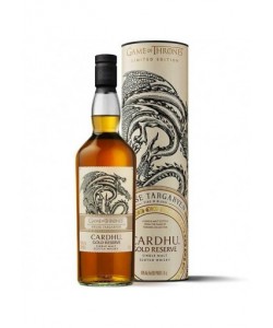 Whisky Cardhu Single Malt Gold Reserve Game Of Thrones Limited Edition 0,70 lt.