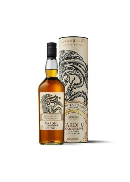 Whisky Cardhu Single Malt Gold Reserve Game Of Thrones Limited Edition 0,70 lt.