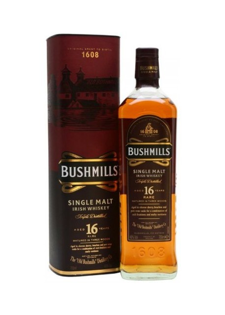 Whisky Bushmills Single Malt 16 Anni 0,70 lt.