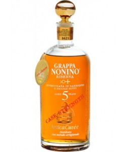 Grappa Nonino Antica Cuvèe Barrique Cask Strength 5 anni Riserva 0,70 lt.