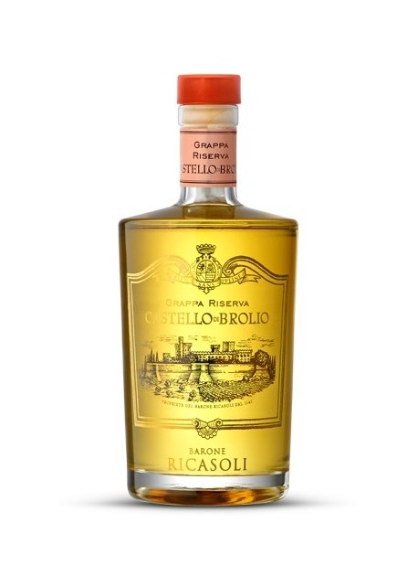 Grappa Castello di Brolio Ricasoli Riserva 0,50 lt.