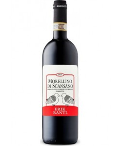 Vendita online Morellino di Scansano Erik  Banti 2019  0,75 lt.