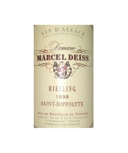 Vendita online Riesling Saint Hippolyte  Marcel  Deiss 1996 0,375 lt.