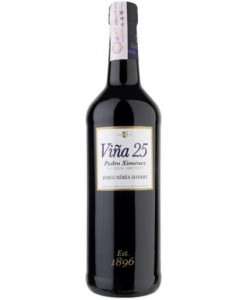 Vendita online Sherry Pedro Ximenes Vina 25 Lustau liquoroso  0,75 lt.