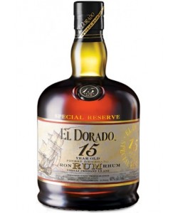 Vendita online Rum El Dorado Demerara 15 anni  0,70 lt.