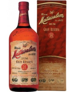 Vendita online Rum Matusalem 15 Anni  0,70 lt.