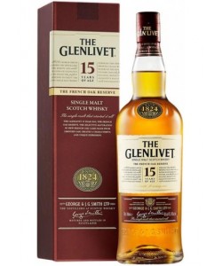 Vendita online Whisky The Glenlivet Single Malt 15 anni 0,70 lt.