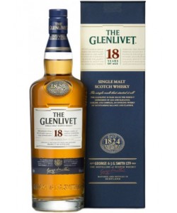 Vendita online Whisky The Glenlivet Single Malt 18 anni 0,70 lt.