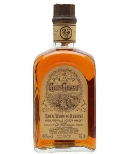 Vendita online Whisky J & J Grant  Royal Wedding Reserve 25 Anni 0,70 lt,