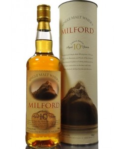 Vendita online Whisky Milford Single Malt 10 anni  0,70 lt.
