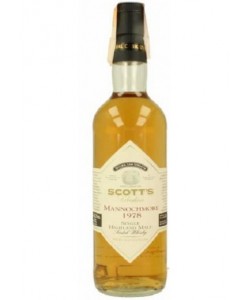 Vendita online Whisky Scott's Selection Mannochmore  1978 0,70 lt.