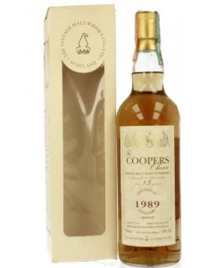 Vendita online Whisky The Coopers Choice  Mortlach 1989 0,70 lt.