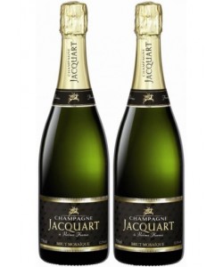 Vendita online Champagne Jacquart Brut Mosaique Confezione 2 Bottiglie 0,75 lt.