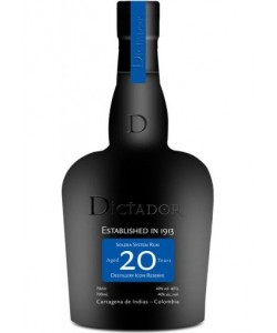 Vendita online Rum Dictador 20 anni  0,70 lt.