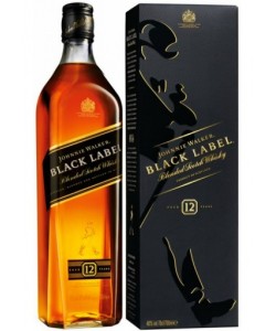 Vendita online Whisky Johnnie Walker Blended Black Label 12 anni 0,70 lt.