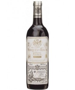 Vendita online Rioja Marques de Riscal Reserva 2012 0,75 lt.