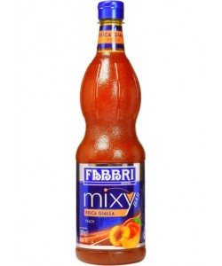 Vendita online Sciroppo di Pesca Gialla Fabbri 1 lt.