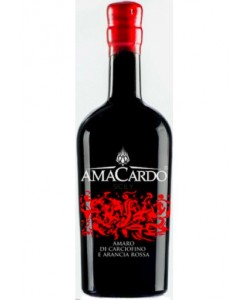 Vendita online Amacardo Amaro di Arancia e Carciofino dell' Etna  0,50 lt.