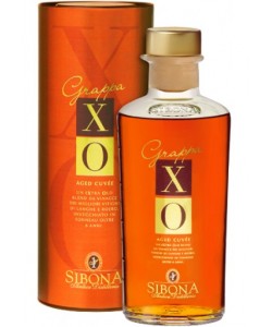 Vendita online Grappa Sibona XO con Bicchieri 0,50 lt.