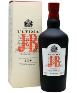 Vendita online Whisky J & B Blended Ultima 0,70 lt.