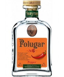 Vendita online Vodka Polugar N°6 Pepper 0,70 lt.
