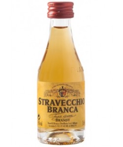 Vendita online Brandy Stravecchio Branca mignon  3 cl.