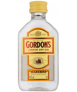Vendita online Gin Gordon's mignon  5 cl.