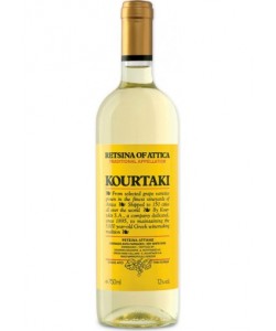 Vendita online Retsina Of Attica Kourtaki 0,75 lt.