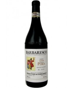 Vendita online Barbaresco DOCG Produttori del Barbaresco Riserva Pora 2016