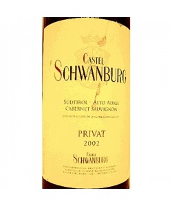 Vendita online Trentino DOC Castel Schwanburg  Cabernet Sauvignon Privat 2002