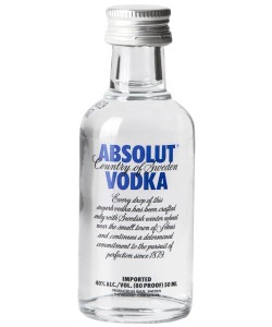 Vendita online Vodka Absolut Blu (Mignon)