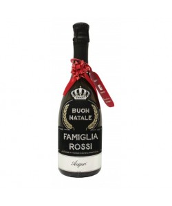 Vendita online Bottiglia personalizzata con Spumante Astoria - Auguri di Natale
