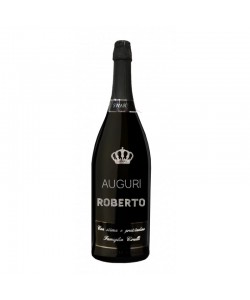 Vendita online Jeroboam personalizzata con Swarovski - Auguri di compleanno con testo e dedica