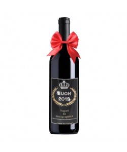 Vendita online Bottiglia personalizzata con Swarovski Vino Chianti DOCG - Buon 2019