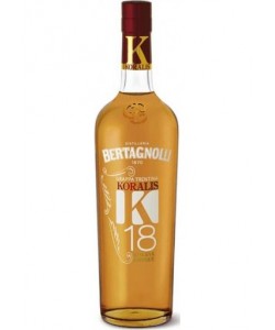 Vendita online Grappa Bertagnolli Koralis Barrique  0,70 lt.