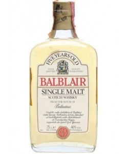Vendita online Whisky Balblair Pure Malt 5 Anni  0,70 lt.