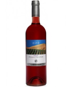 Vendita online Cirò Librandi rosato 2016 0,75 lt.
