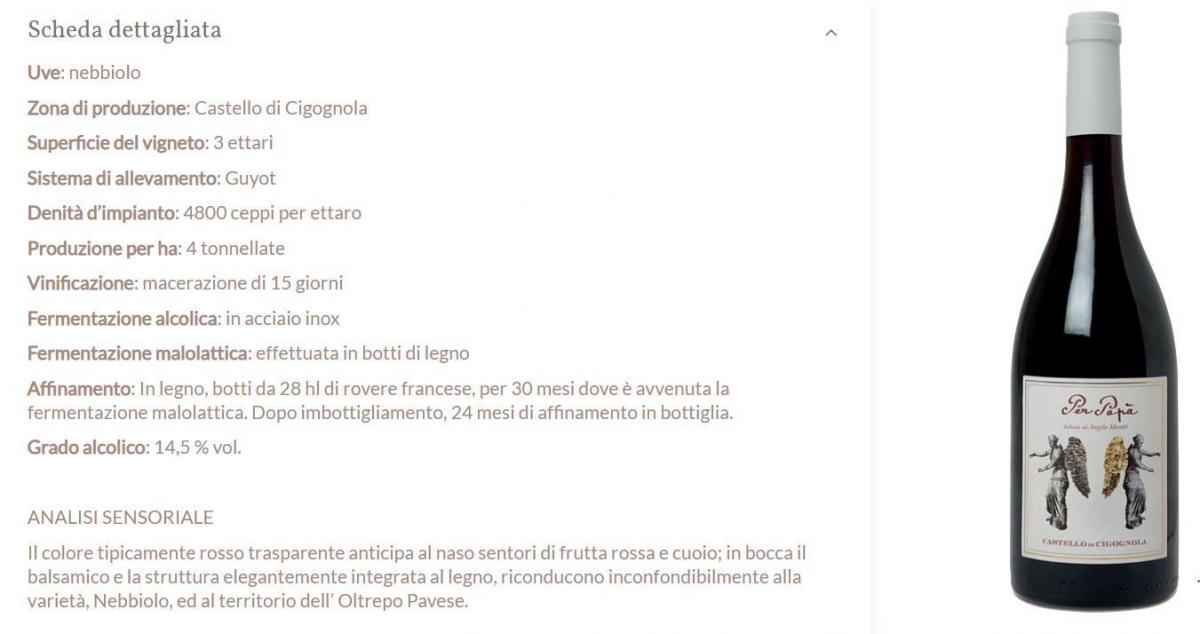 Per Papà - Castello di Cigognola